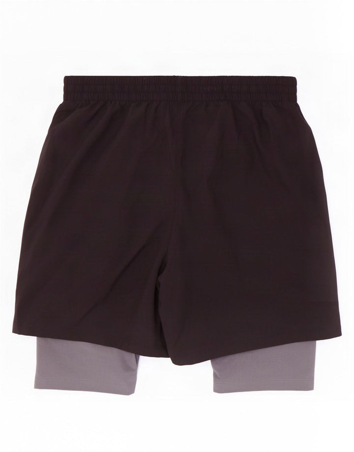 Under Armour Short de Sport Heat Gear Homme Grand Noir Polyester