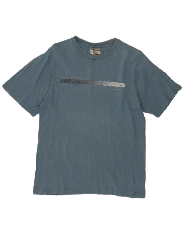 Nike T-Shirt Homme Petit Bleu Coton