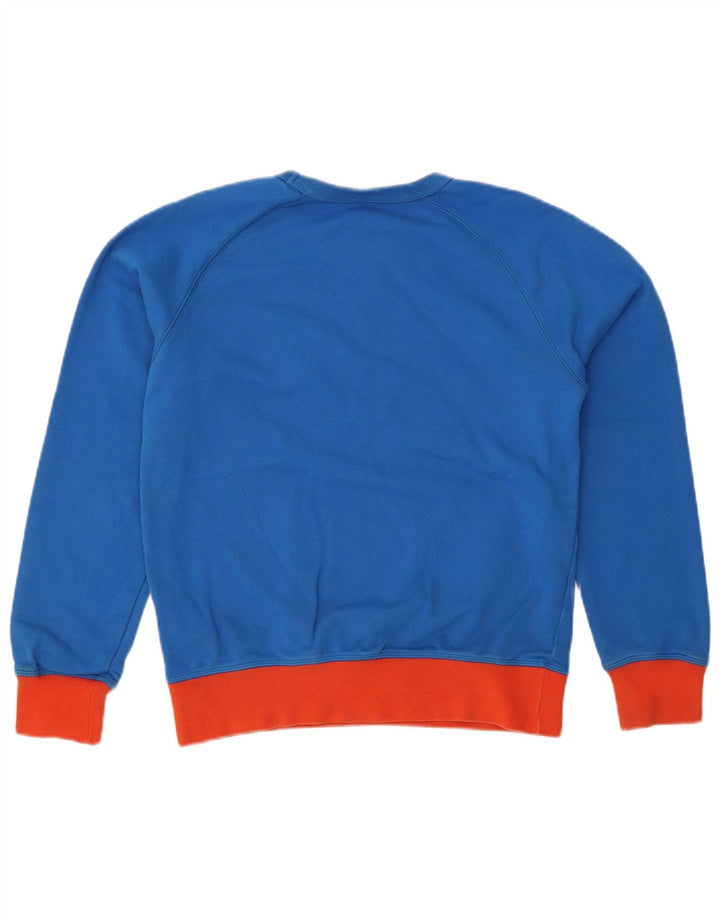 CHAMPION Sweat-shirt graphique pour femme UK 14 Bleu moyen Colourblock