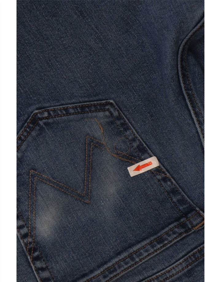 Wrangler Jean droit régulier pour homme W34 L32 en coton bleu
