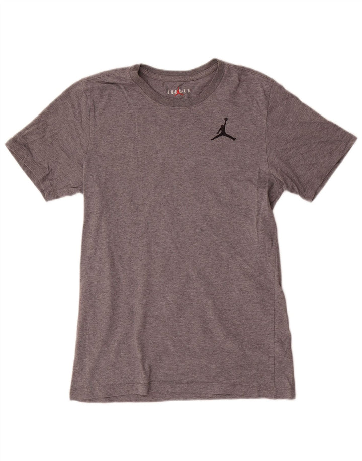 Jordan T-Shirt Homme Petit Gris Coton
