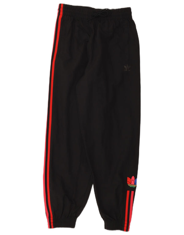 Adidas Pantalon de survêtement graphique pour femme Joggers UK 10 Small Noir