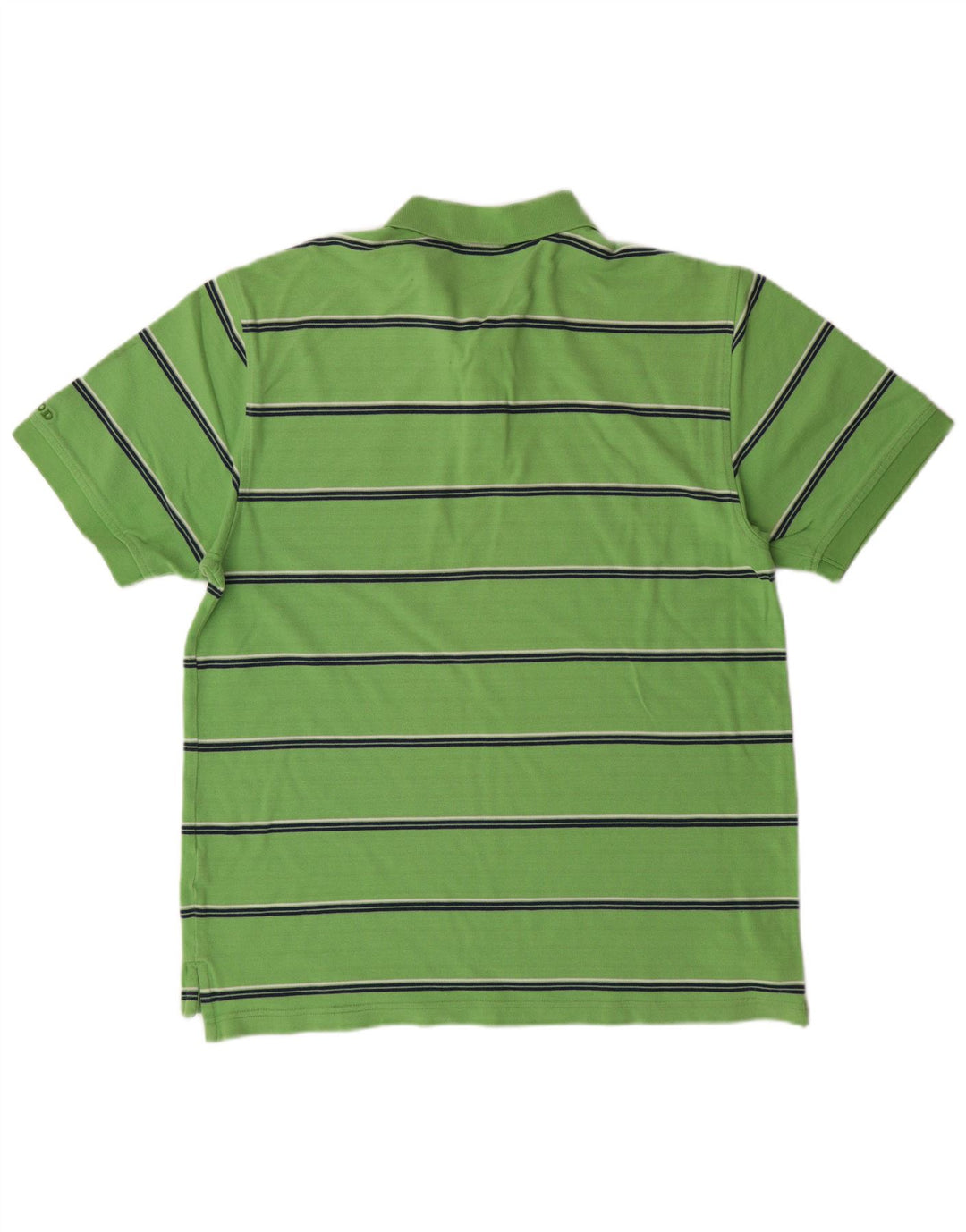 Izod Polo Homme Grand Coton Rayé Vert