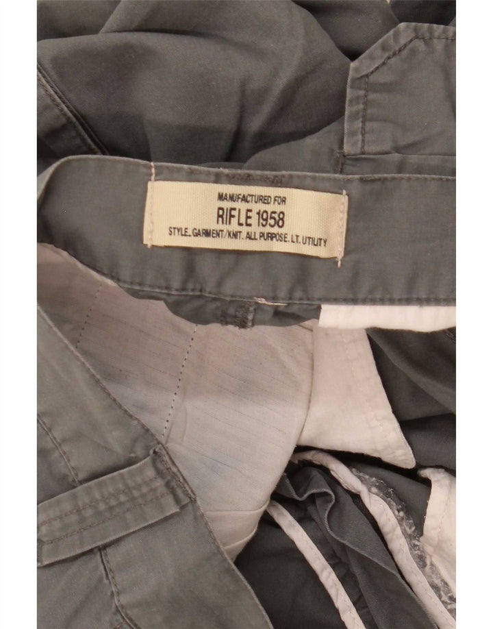 Rifle Short Cargo Homme W34 Grand Gris