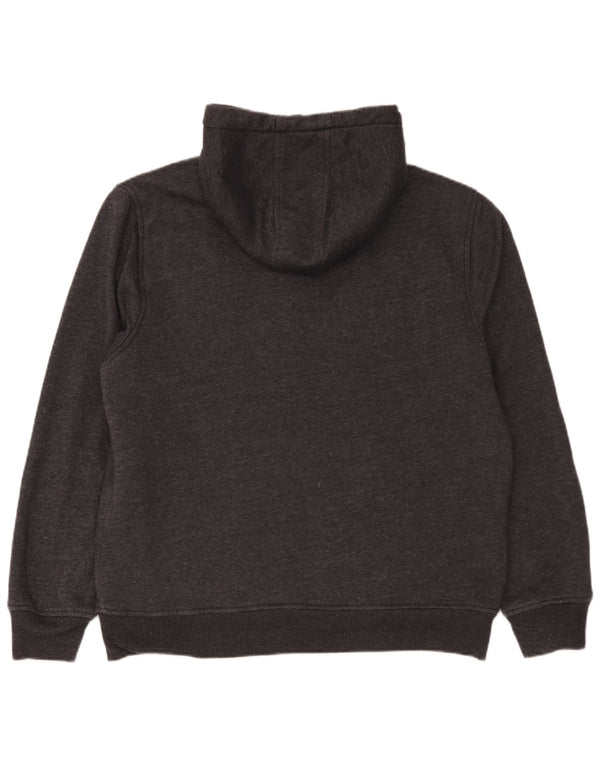 Gap Sweat à Capuche Graphique Zippé Homme Gris Moyen Coton
