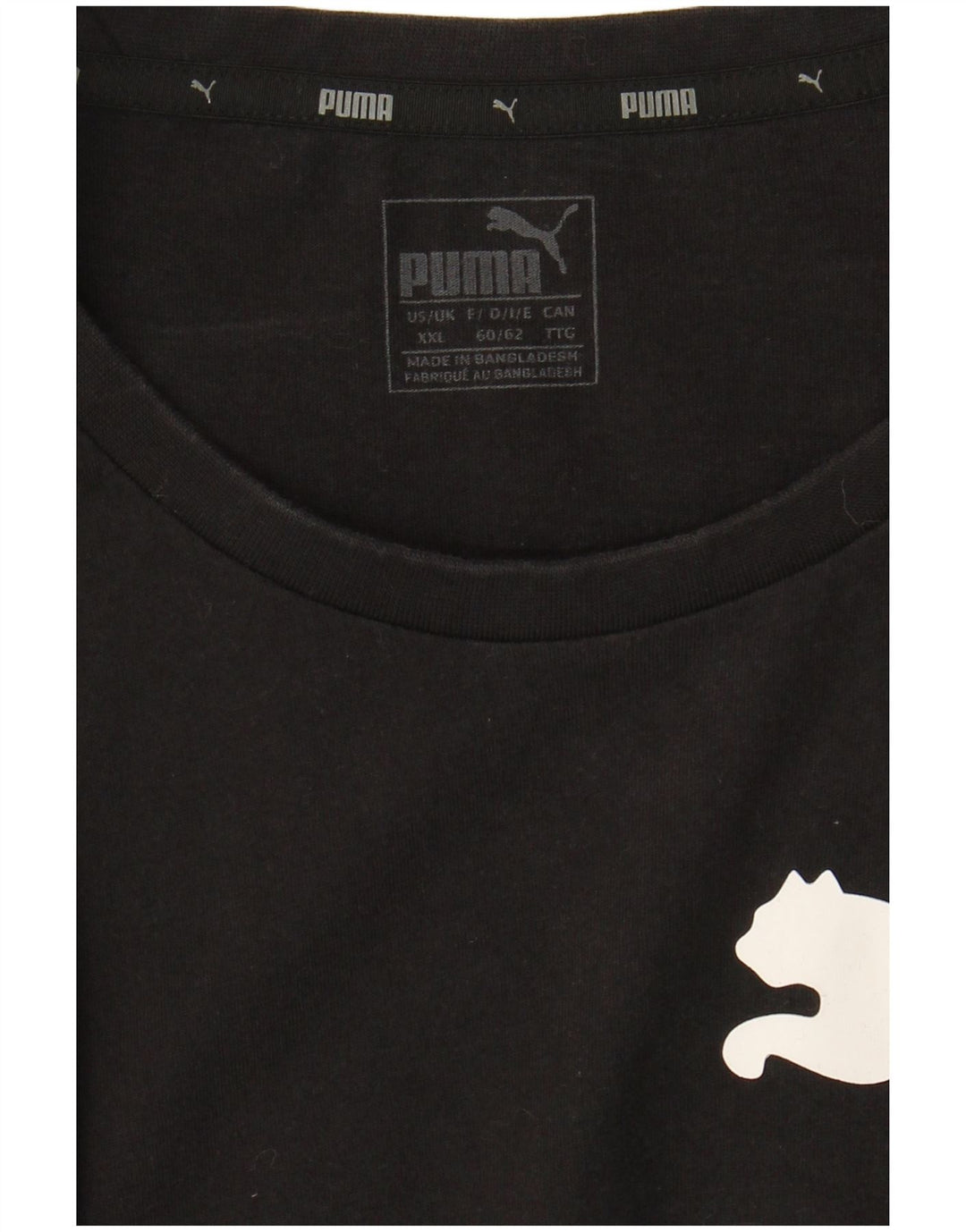 Puma T-shirt graphique pour homme 2XL Noir