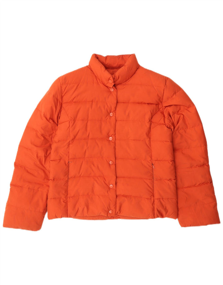 veste rembourrée femme vintage UK 14 Rouge moyen