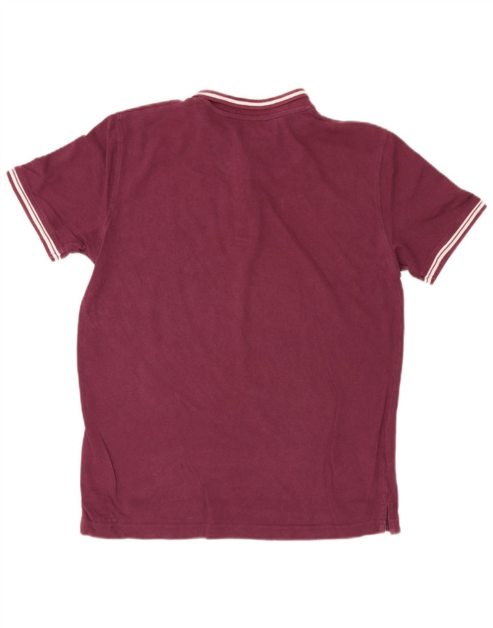 Dack's Polo Homme Coton Bordeaux Moyen