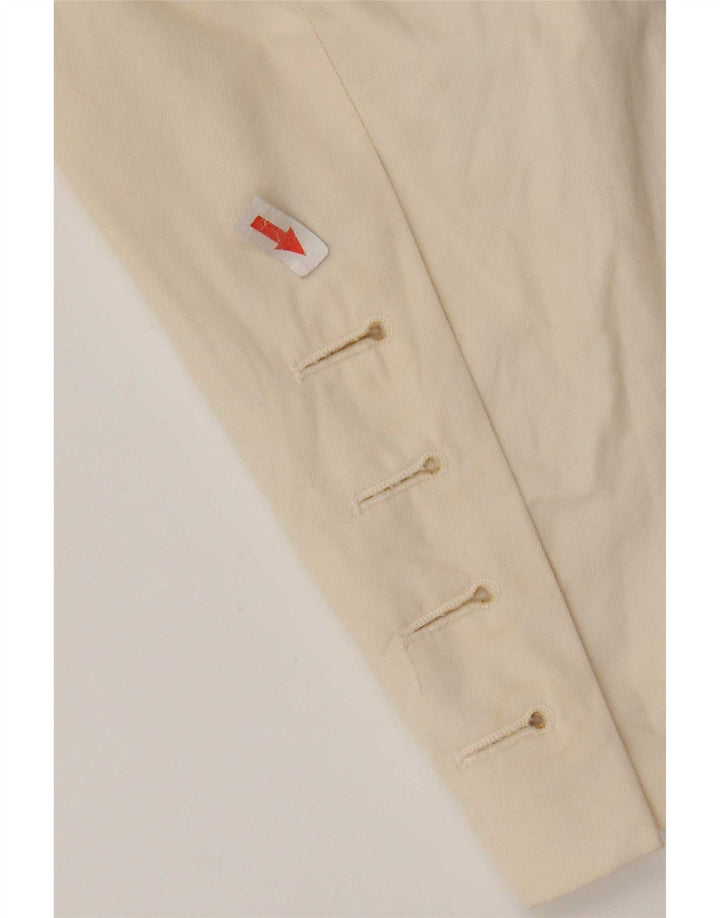 Escada Veste Boléro Ouverte Femme EU 36 Petit Coton Beige