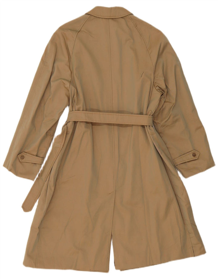 vintage Femme Trench Coat UK 12 Beige Moyen