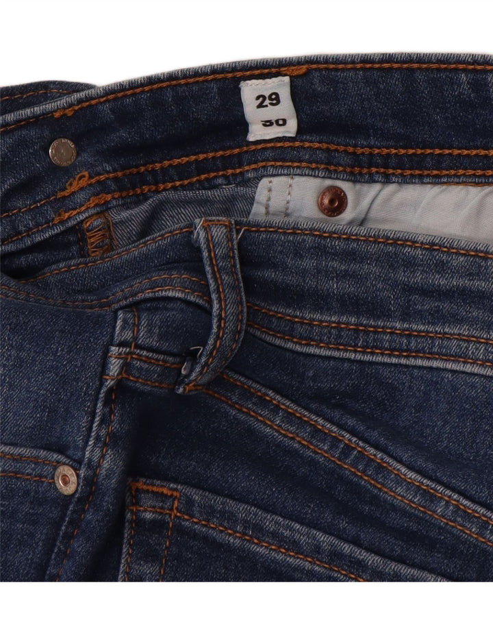 Jack & Jones Jean Slim GLENN W29 L30 Homme Bleu Coton