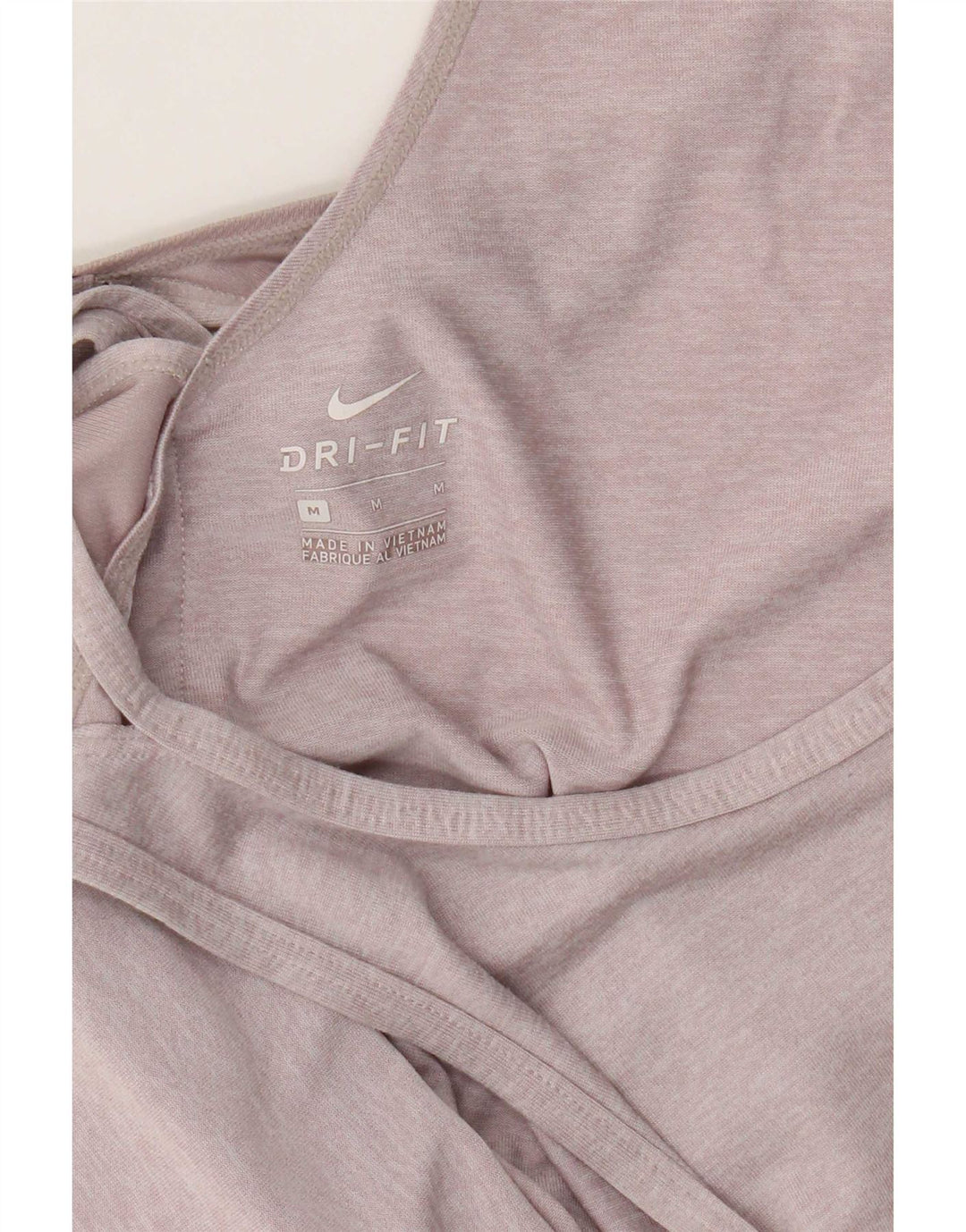 Nike Womens Dri Fit Débardeur UK 12 Rose Moyen