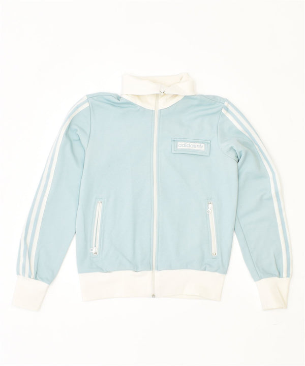 ADIDAS Veste de survêtement pour femme EU 44 Large Bleu Coton Sports