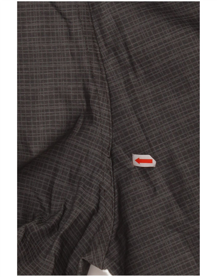 QUIKSILVER Short Chino Homme W40 XL Gris Carreaux Polyamide