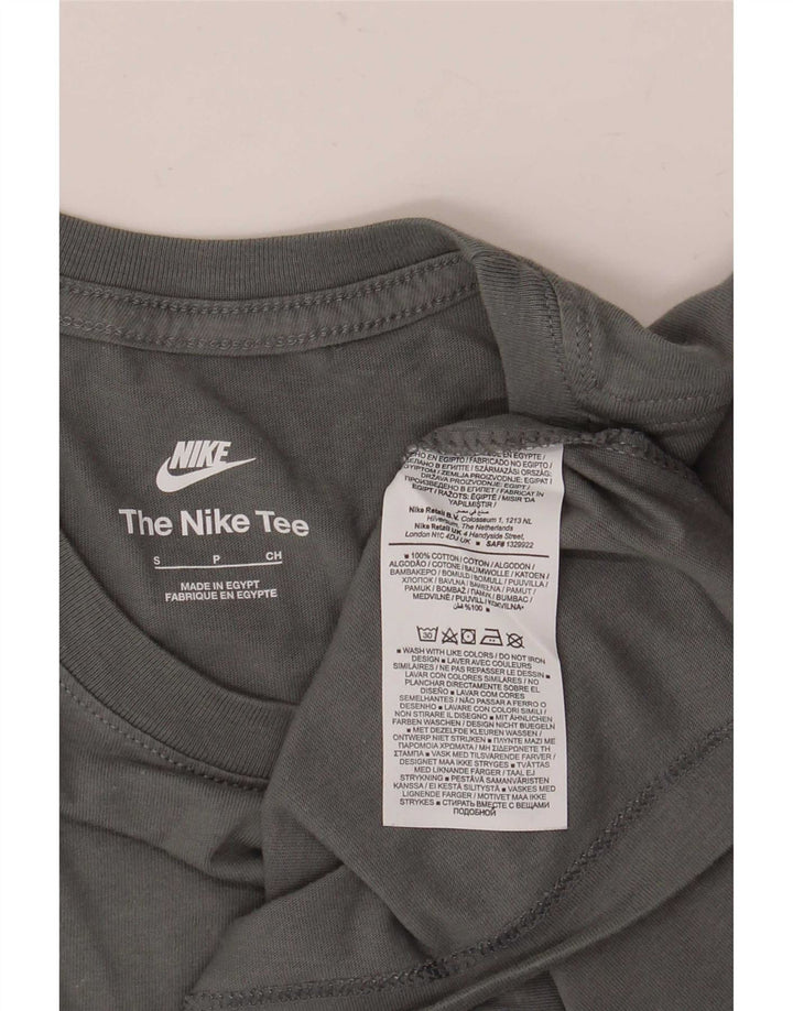 Nike T-Shirt Homme Petit Gris Coton