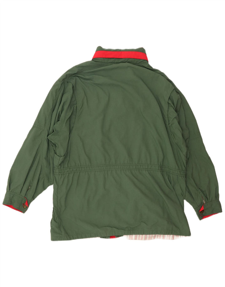 veste utilitaire à capuche vintage pour hommes IT 54 2XL Vert Tactel