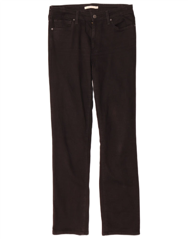 Levi's Jean Slim 712 Femme W30 L32 Coton Noir