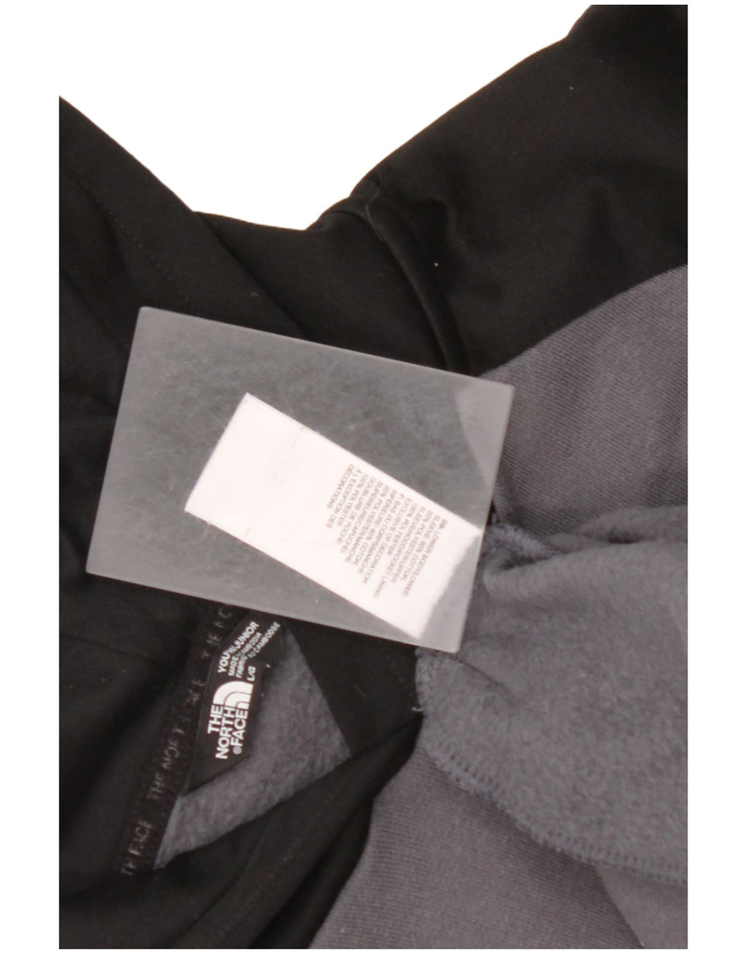 THE NORTH FACE Pull à capuche pour garçon 11-12 ans Large Gris Colorblock