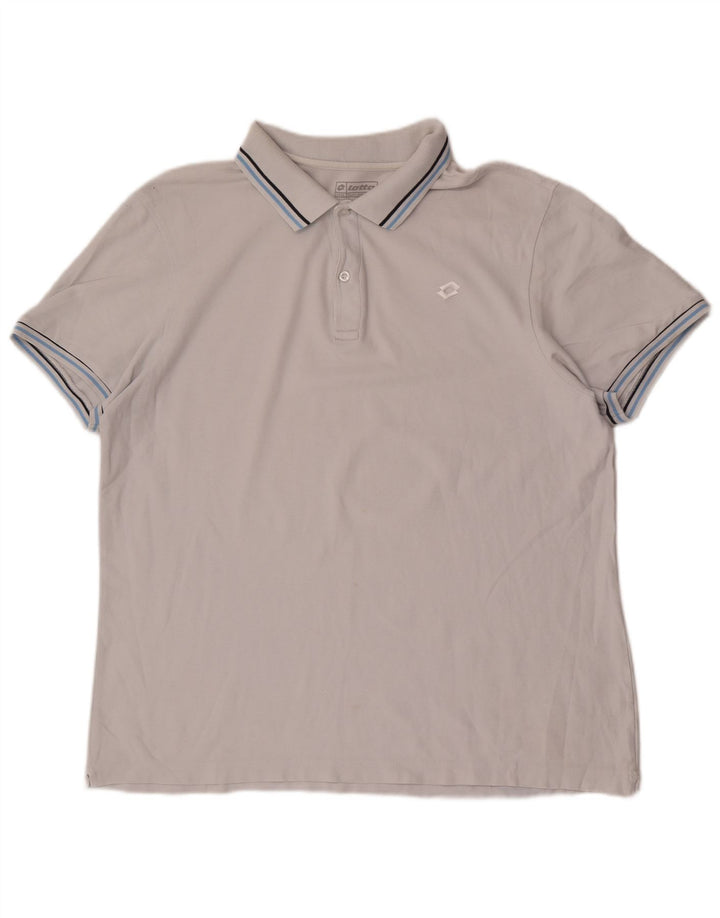 Lotto Polo Homme 2XL Gris