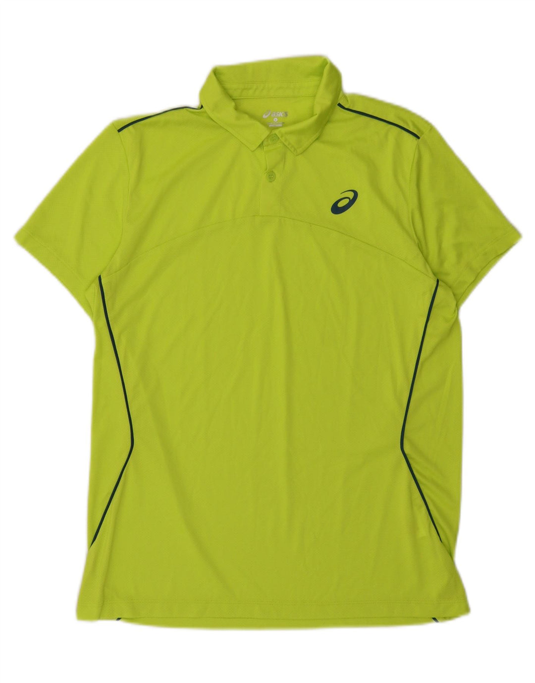 Asics Polo Homme Jaune Moyen Sport