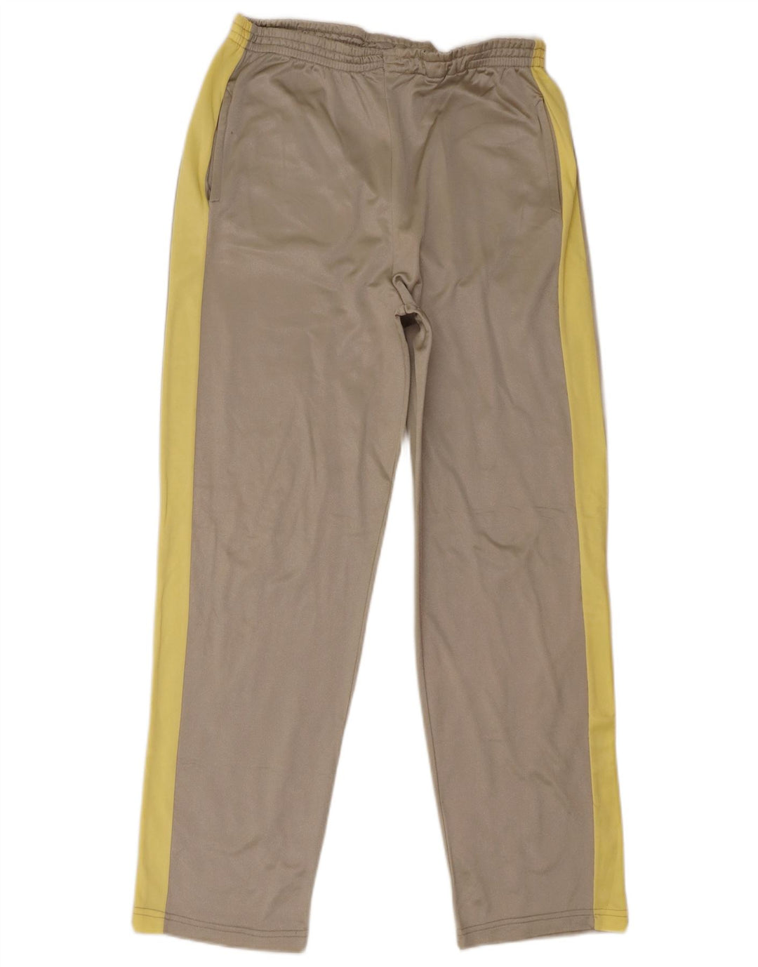 Pantalon de survêtement vintage pour hommes IT 50 Large Grey Colourblock