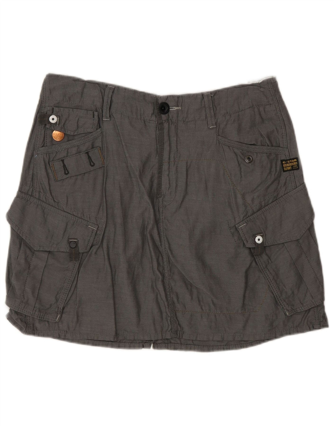 G-Star Jupe Cargo Femme W28 Coton Gris Moyen