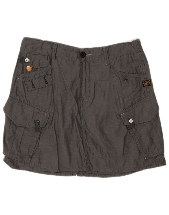 G-Star Jupe Cargo Femme W28 Coton Gris Moyen