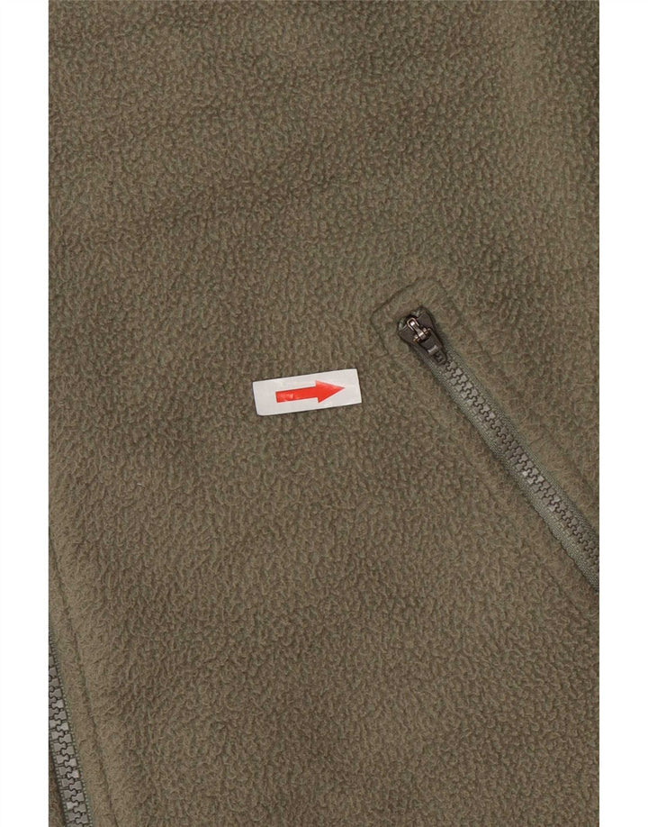 Berghaus Gilet polaire pour femme UK 44 Medium Kaki Polyester