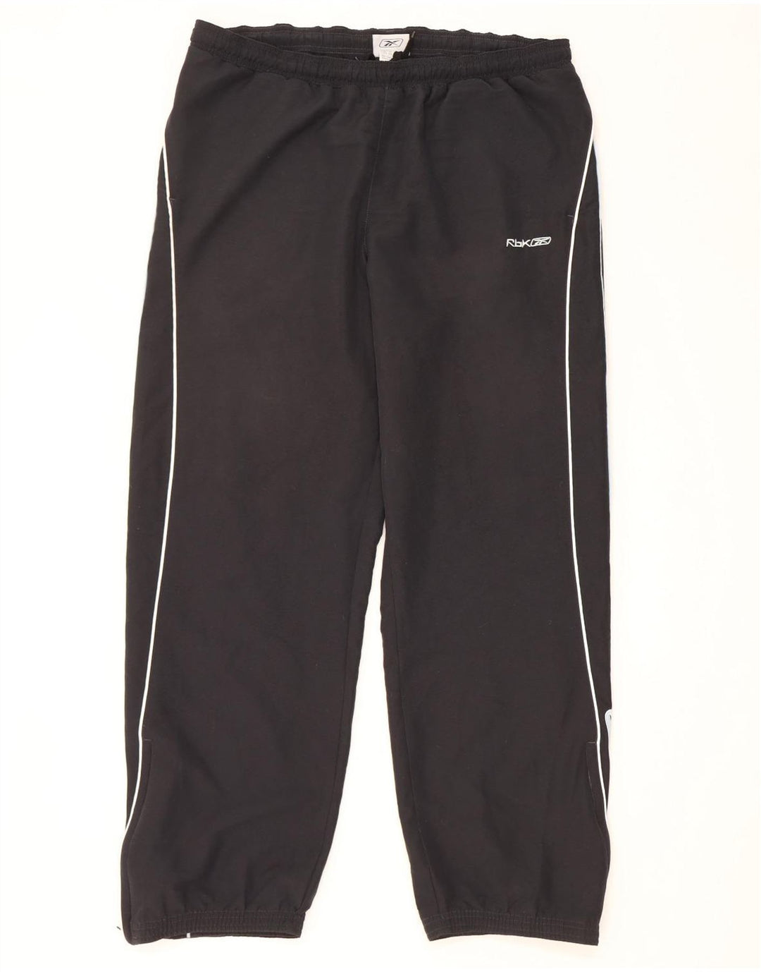 Reebok Pantalon de Survêtement Graphique Homme Joggers Large Noir Polyester
