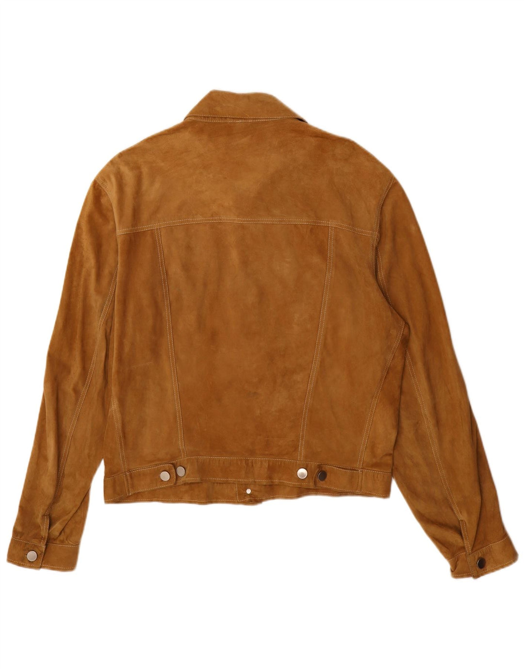 veste en daim homme vintage IT 52 XL Cuir Beige