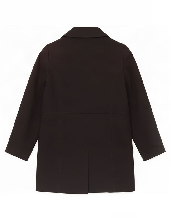 Marks & Spencer Trench-Coat Femme UK 16 Large Noir Polyester