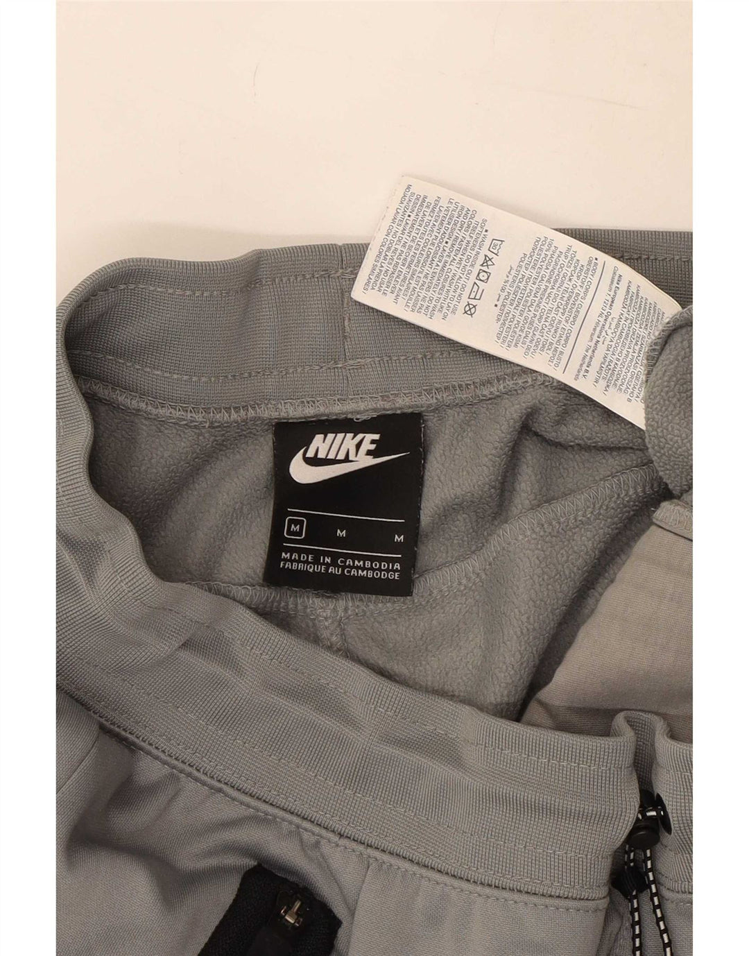 Nike Pantalon de survêtement pour homme Gris moyen Colorblock Polyester