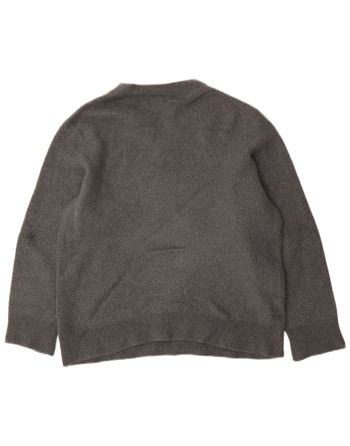 Cos Pull à col rond coupe décontractée pour femme UK 14 Gris moyen