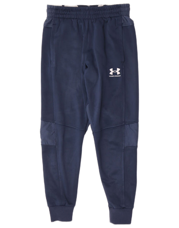 Under Armour Pantalon de Survêtement Garçon 9-10 Ans Bleu Moyen
