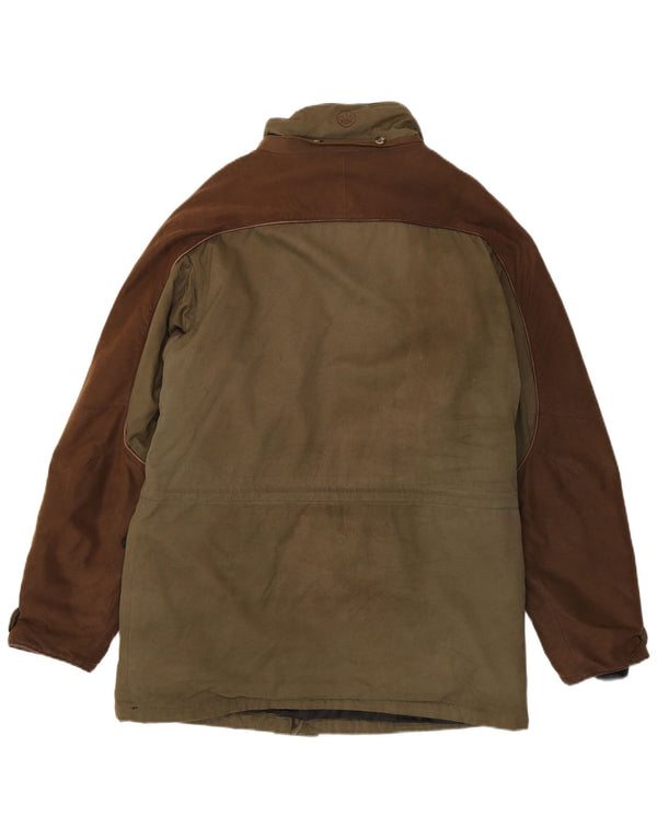 Beretta Veste utilitaire pour homme UK 42 XL Kaki Colourblock Coton