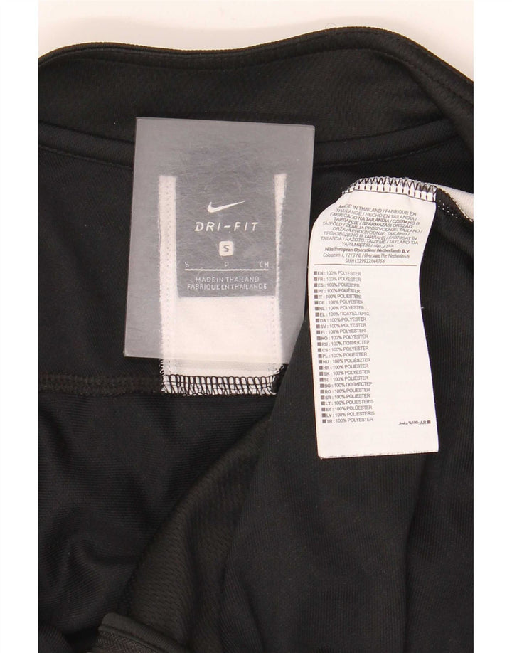 Adidas Hommes Dri Fit Survêtement Top Veste Petit Noir Colorblock Polyester