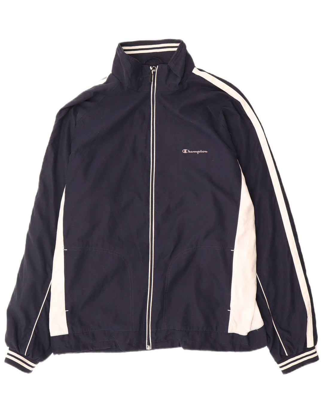 Champion Veste de survêtement pour homme XL Bleu marine Colourblock Sports