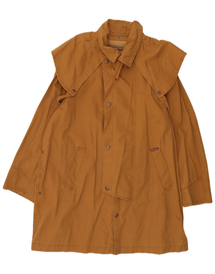 Marlboro Classics Trench Coat Homme UK 40 Grand Coton Marron
