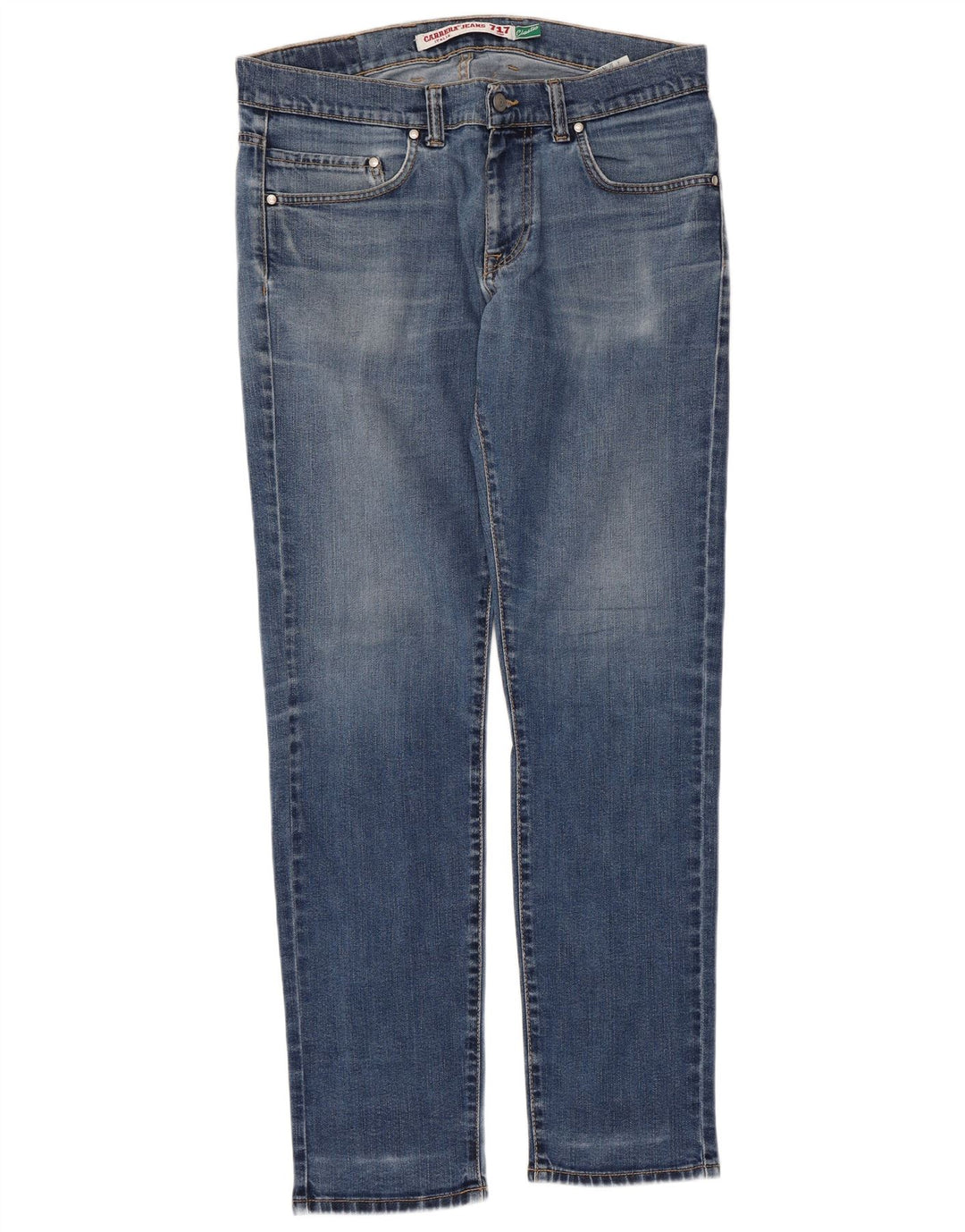 Carrera Jean Slim 717 Homme IT 50 Large W34 L30 Bleu Coton