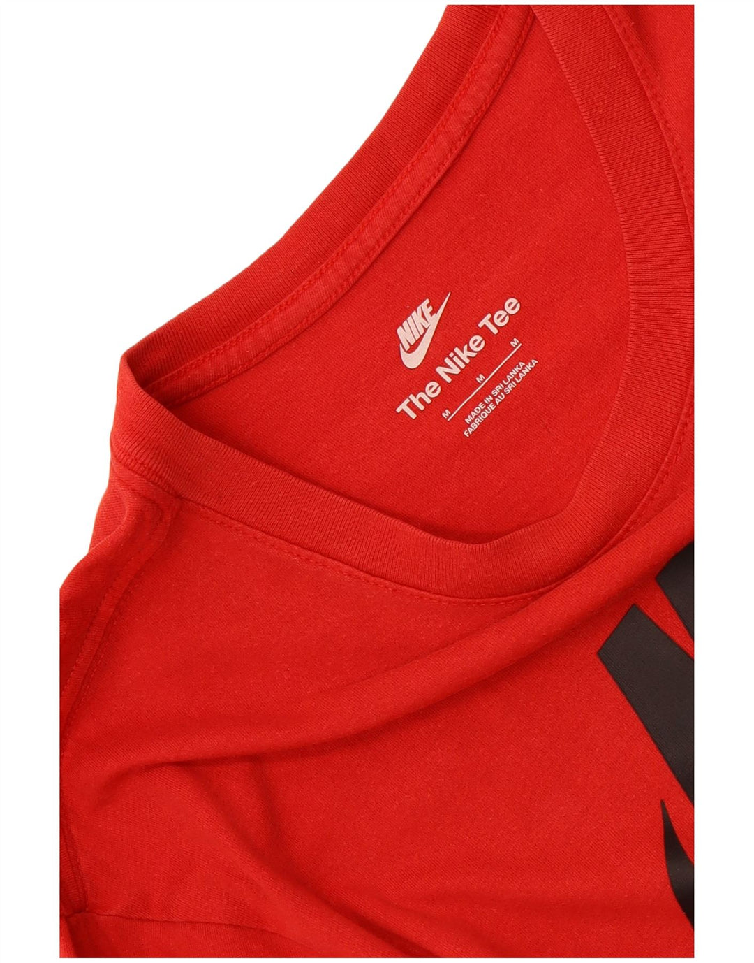 Nike T-Shirt Graphique Homme Rouge Moyen