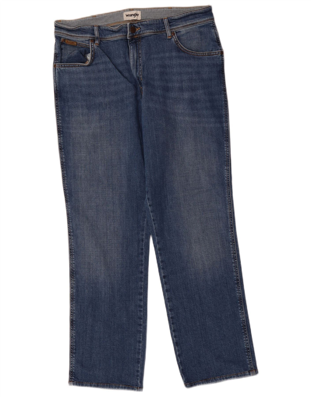 WRANGLER Jean Droit Texas Homme W36 L32 Bleu Coton