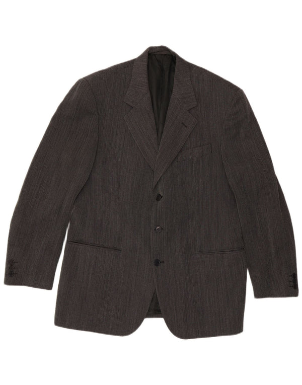 Ferre Veste blazer à 3 boutons pour homme UK 38 Gris moyen