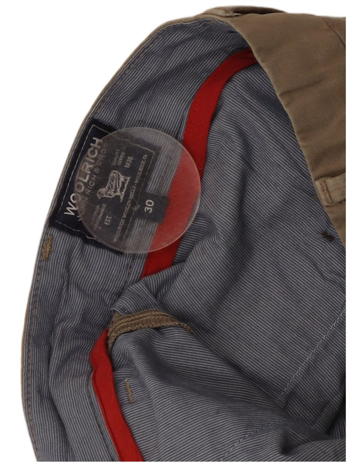Woolrich Pantalon Chino Slim Homme W30 L33 Beige Coton