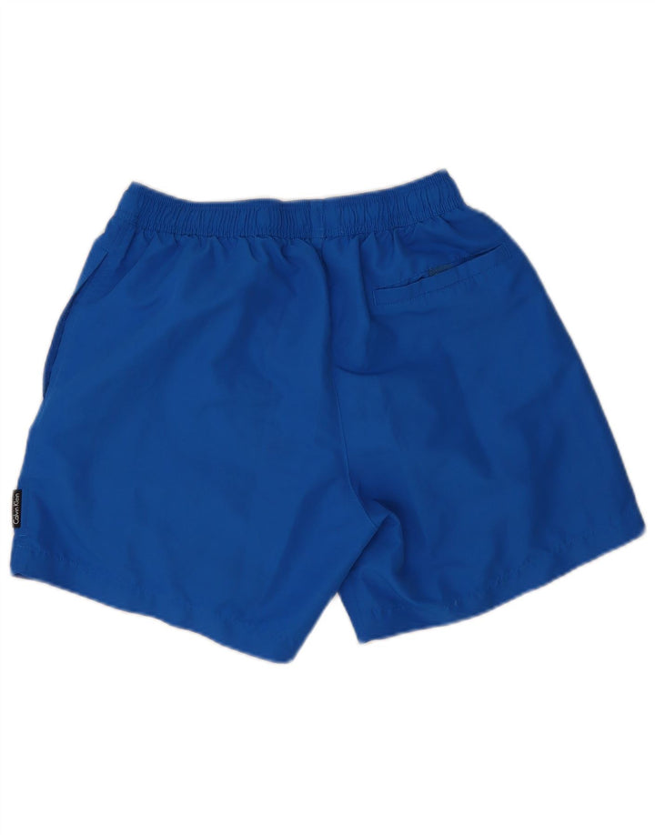 Calvin Klein Short de Bain Homme Bleu Moyen