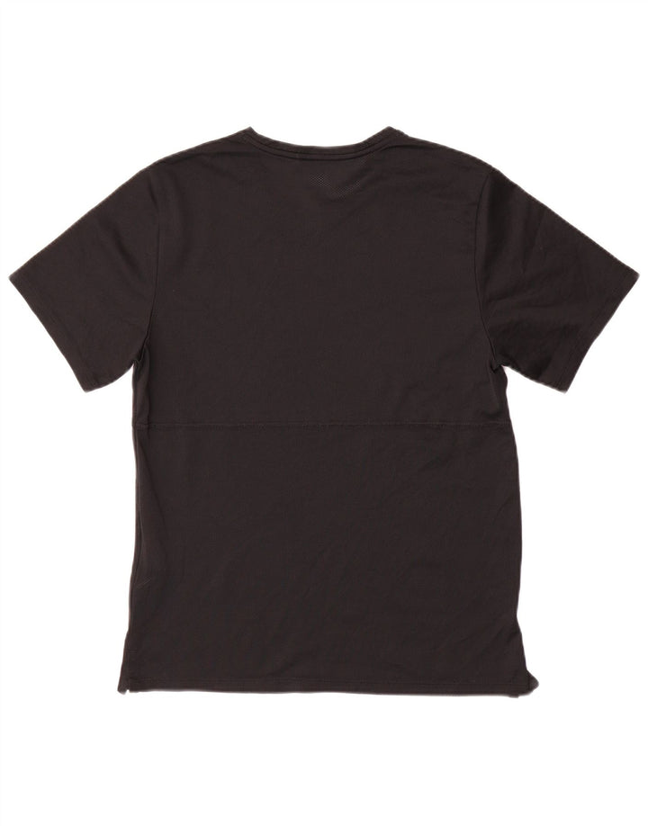 NIKE Hommes Dri Fit T-Shirt Haut Petit Noir Polyester