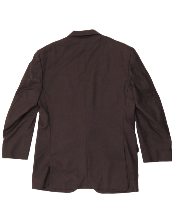 Pierre Cardin Veste Blazer 2 Boutons Homme IT 50 Grande Laine Grise