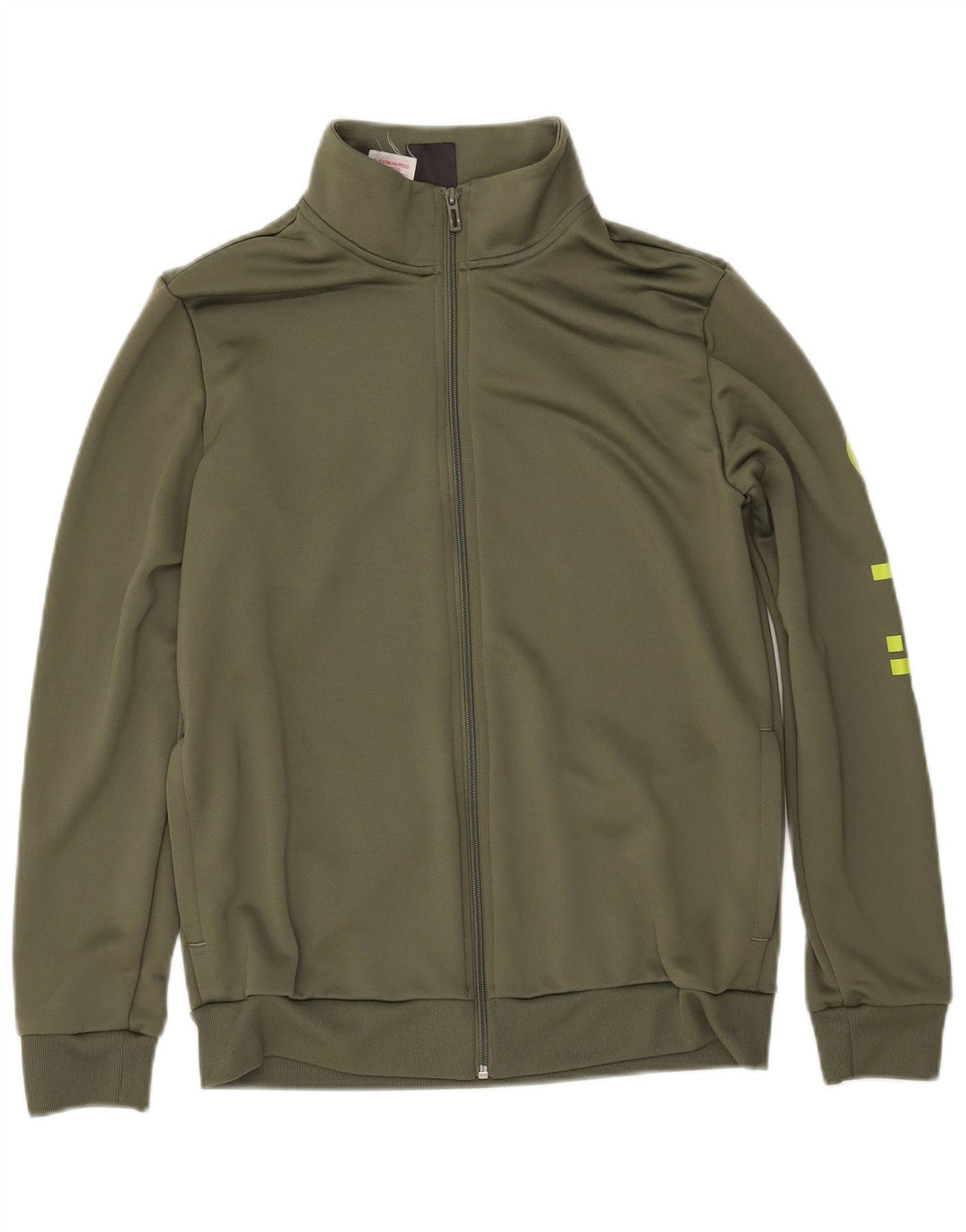 ADIDAS Veste de Survêtement Graphique Garçon 14-15 ans Vert Polyester