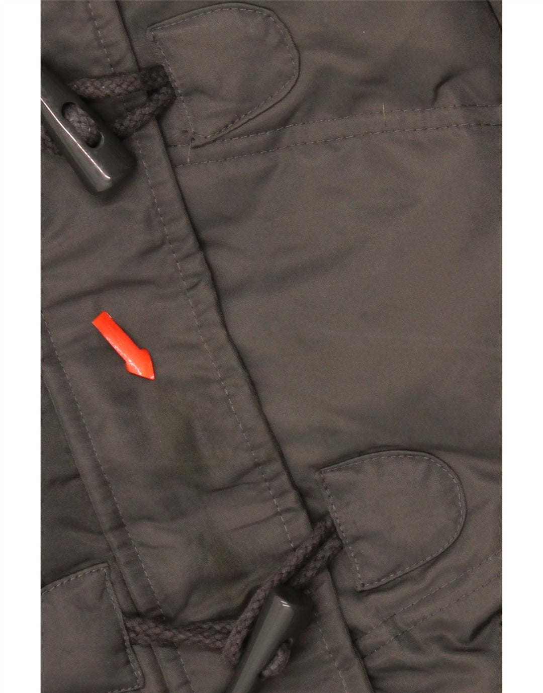 Tom Tailor Manteau rembourré à capuche pour femme UK 44 Gris moyen Polyamide