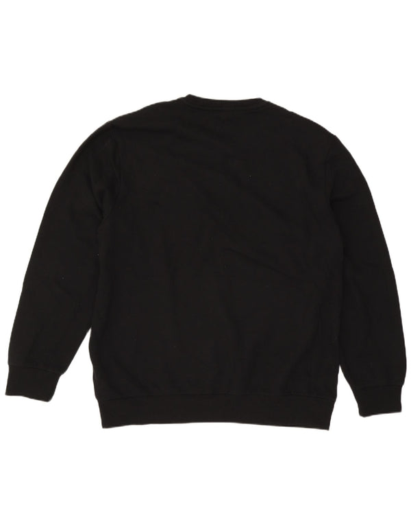 True Religion Sweat-shirt graphique pour homme en coton noir 2XL