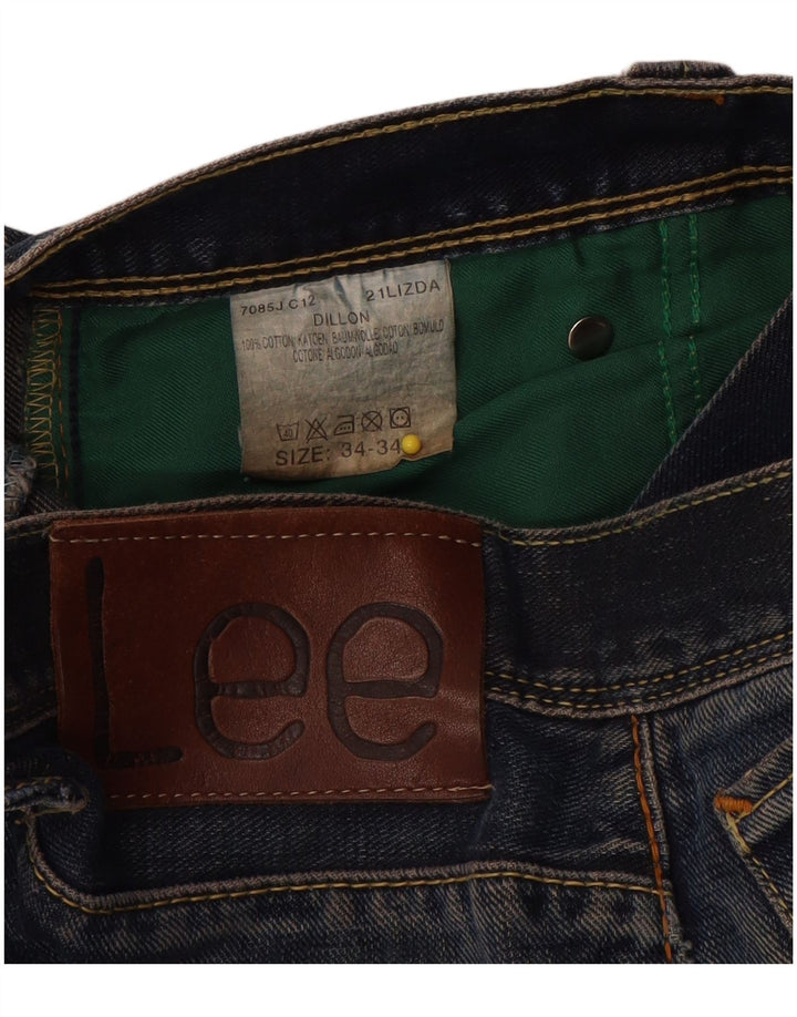 Lee Jeans Dillon Loose Homme W34 L31 Bleu Marine Coton